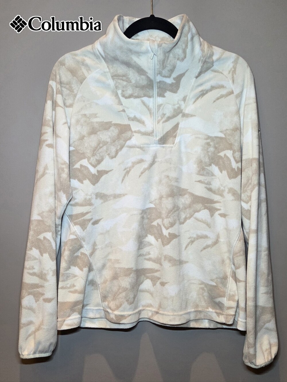 -Columbia- Women’s Half-Zip Fleece Pullover Sz Lrg